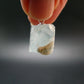 Aquamarine Gem Sterling Silver Pendant From Brazil - 0.8" - 2.81 Grams