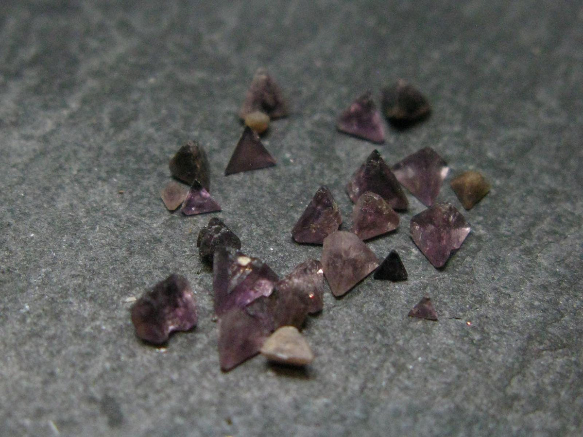 Lot of 25 Rare Gem Chambersite Crystals From Utah USA - 2.45 Carats