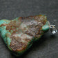 Genuine Turquoise Silver Pendant From Sleeping Beauty Arizona - 1.2" - 6.53 Grams