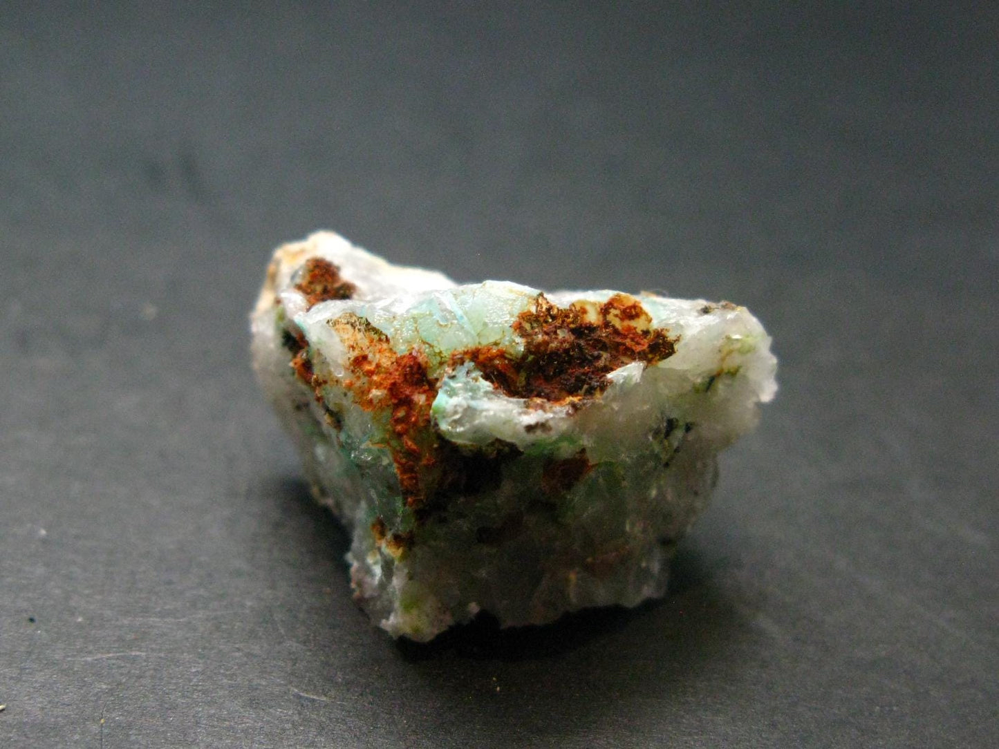 Rare Ajoite in Quartz Crystal from South Africa - 0.8" - 8.39 Grams