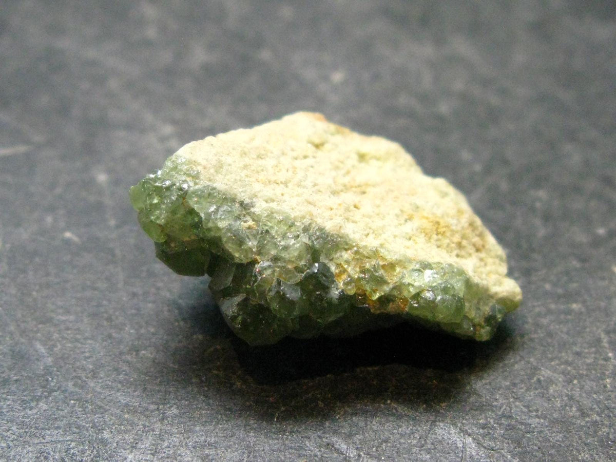 Rare Demantoid Garnet Cluster from Madagascar - 0.9" - 5.23 Grams