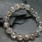 Herkimer Diamond Genuine Bracelet ~ 7 Inches ~ 11 mm Round Beads