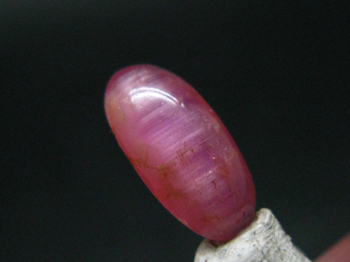 Pezzottaite Pink Beryl Gem Cats Eye Cabochon from Madagascar - 2.47 Carats