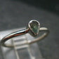 Genuine Alexandrite Gem Silver Ring From Russia - Size 6 - 1.47 Grams