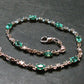 Emerald Silver Bracelet From Colombia - 5.42 Grams Total