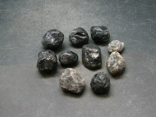 Lot of 10 Apache Tears Obsidian From Mexico - 50 Grams