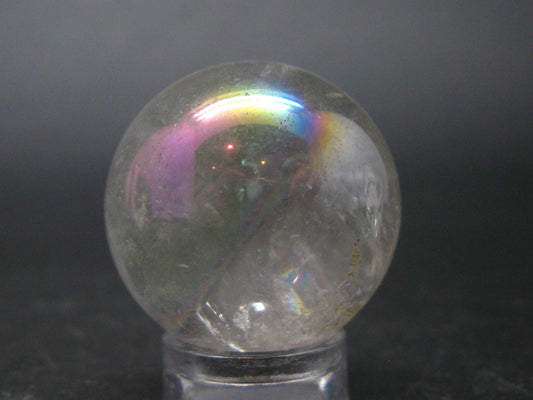 Beautiful Angel Aura Quartz Crystal Sphere Ball From Brazil - 1.0"