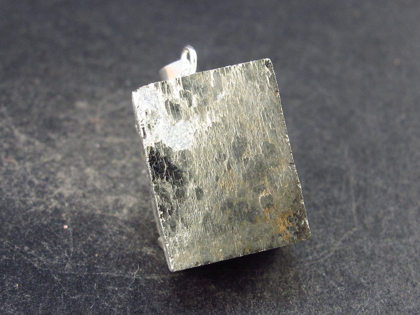 Perfect Pyrite Silver Pendant from Spain - 0.9" - 13.1 Grams