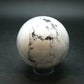 Howlite Sphere White/Grey Veins from South Africa - 2.9”