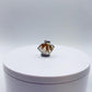 Golden Needle Crystal Pendant in Sterling Silver – Natural Rutilated Gemstone