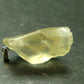 Gem Libyan Desert Glass Tektite Pendant Sterling Silver from Libya - 1.3" - 5.38 Grams