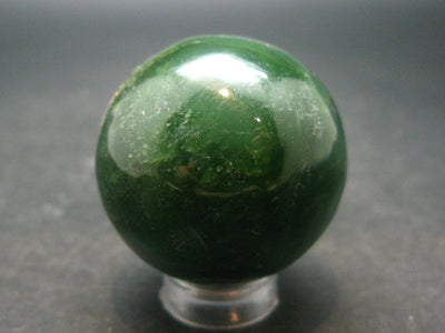 Nephrite Jade 1.2" Sphere Ball From Canada - 54.14 Grams