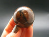 Chiastolite Variety of Andalusite Sphere from China - 1.3" - 66.40 Grams