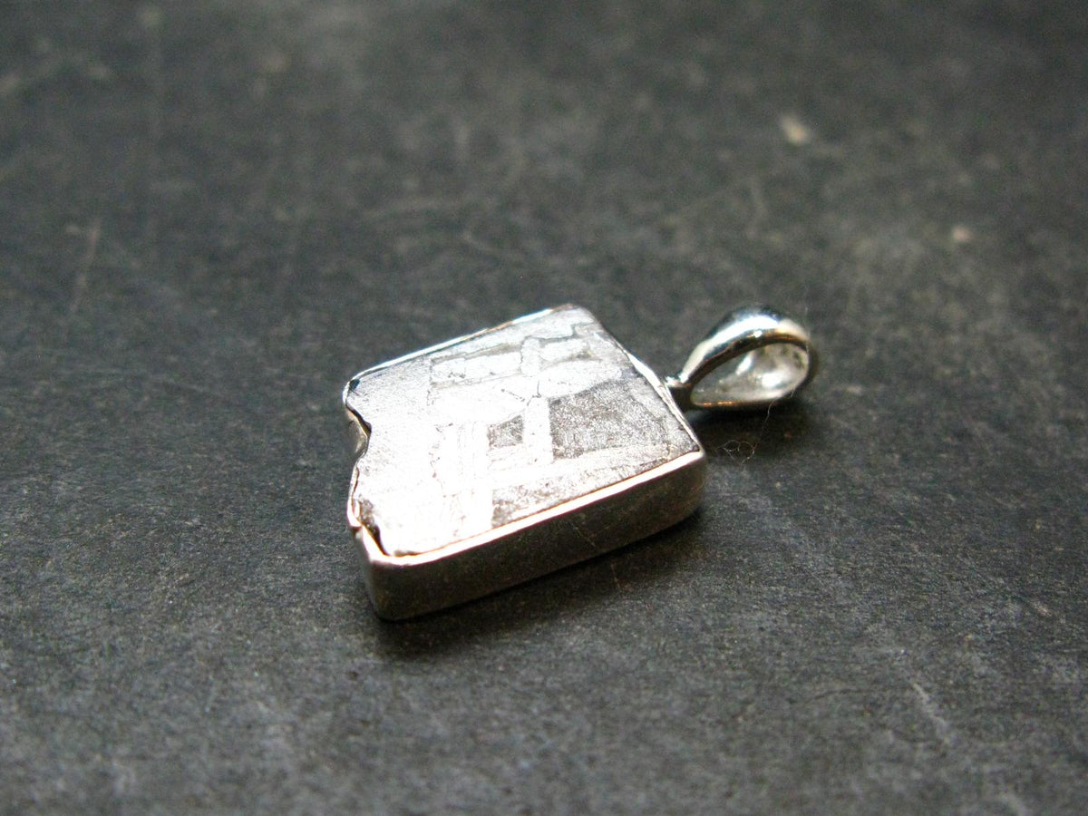 Muonionalusta Meteorite Pendant from Sweden - 0.8" - 2.62 Grams