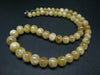 Gem Gold Agni Danburite Silver Necklace From Tanzania - 19'' - 405 Carats