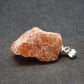 Romancing the Sunstone!! Raw Sunstone Silver Pendant From Tanzania - 1.1"