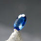Rare Lazulite Cut Stone from Canada - 0.15 Carats - 5x3mm