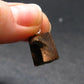 Fairy Cross!! Natural Staurolite Sharp Brown Twin Crystals Silver Pendant From Russia - 0.8" - 2.22 Grams