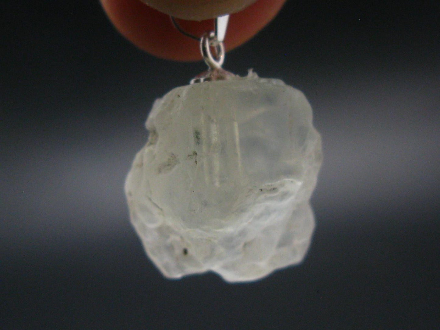 Bytownite Golden Labradorite Silver Pendant From Mexico - 0.9"
