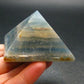 Lemurian Aquatine Blue Calcite Pyramid - 2.3" - 145.81 Grams