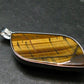 Tiger Eye Silver Plated Pendant - 2.2"