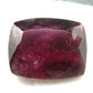 Red Tourmaline Cut Stone Gem From Brazil - 10.92 Carats - 15x12mm