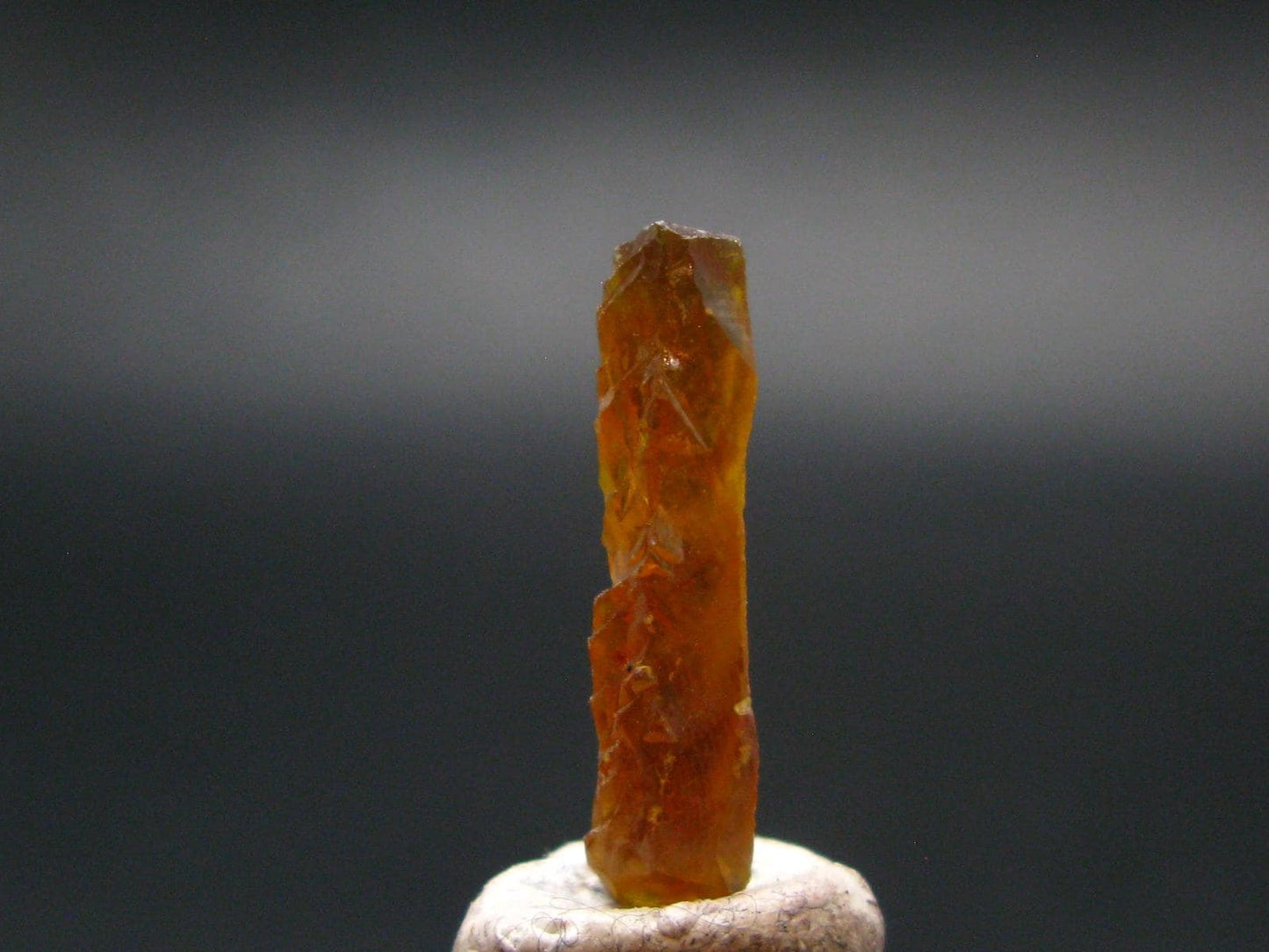 Stunning Fire Red Zincite Zinkite Crystal From Poland - 0.9" - 6.0 Carats