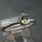 Genuine Alexandrite Gem Silver Ring From Russia - Size 5 - 1.42 Grams