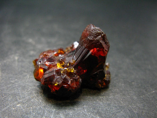 Stunning Fire Red Zincite Zinkite Cluster From Poland - 1.0" - 15.55 Grams