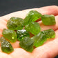 lot of 10 Peridot Olivine Crystals from Arizona, USA - 25.66 Grams