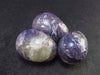 Lot of 3 Lepidolite Eggs from Brazil