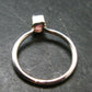 Pezzottaite Crystal Silver Ring From Madagascar - Size 6 - 1.81 Grams