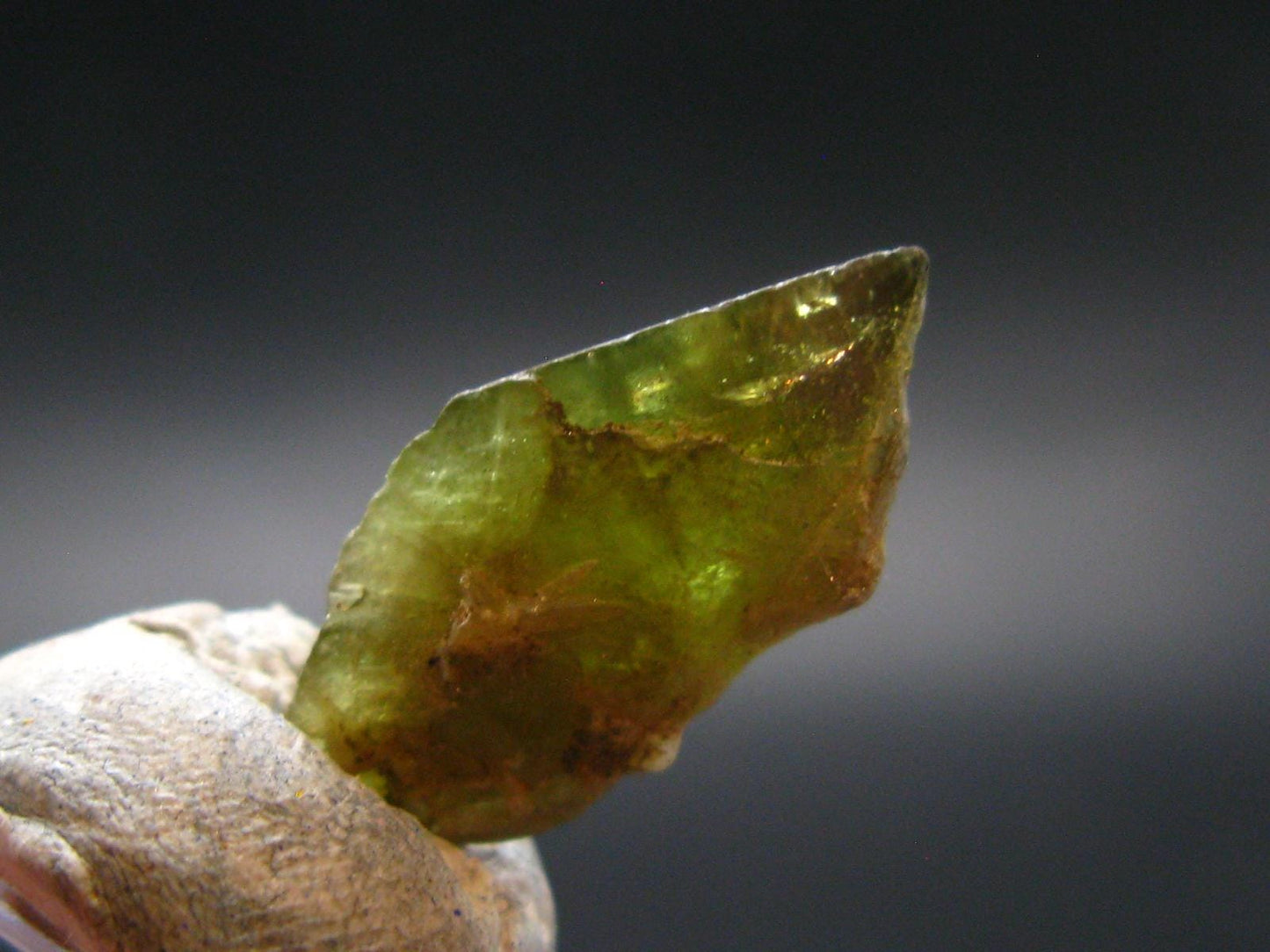 Rare Titanite Sphene Crystal From Brazil - 0.8"