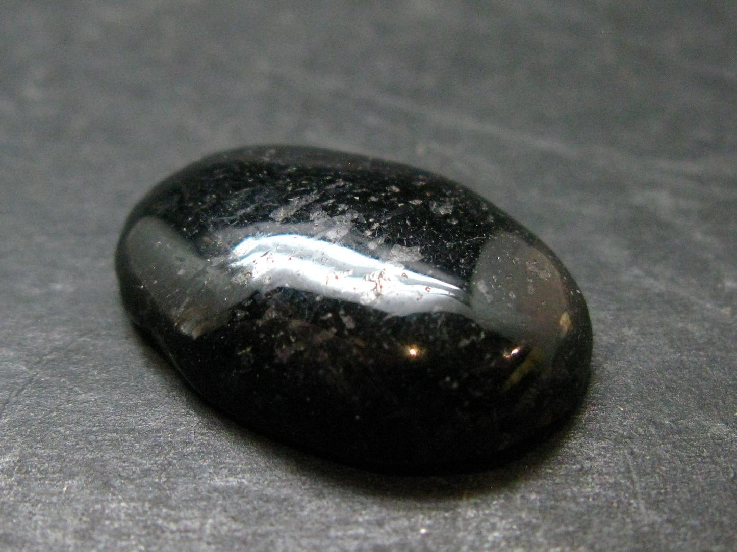 Rare Nuumite Nuummite Cabochon From Greenland - 1.0" - 5.49 Grams