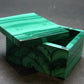 Rich Vibrant Green Malachite Box From Congo - 2.0" - 116.21 Grams