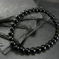 Tibetan Tektite Genuine Bracelet ~ 7 Inches ~ 6mm Round Beads