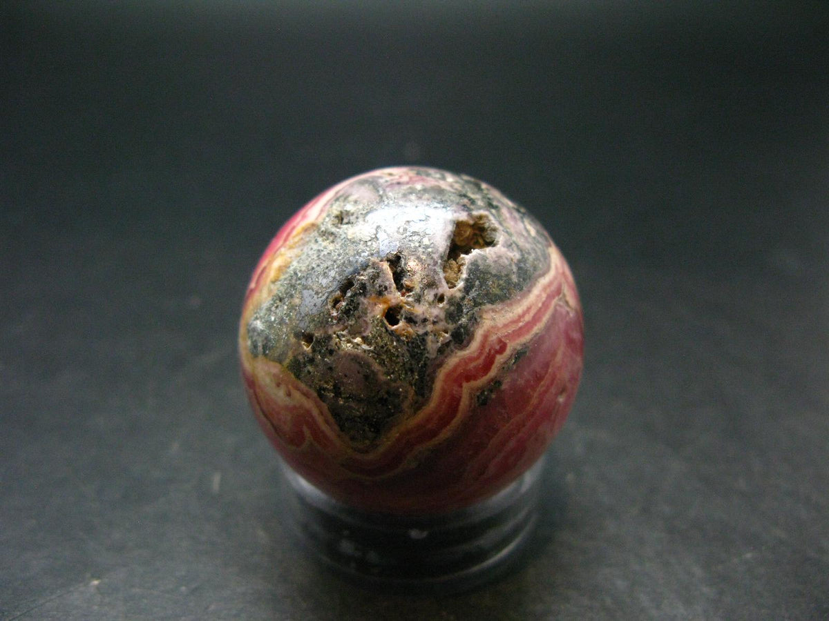 Rhodochrosite Sphere Ball from Argentina - 1.5" - 97.07 Grams