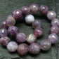 Lepidolite Genuine Bracelet ~ 7 Inches ~ 8mm Facetted Beads