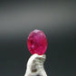 Beautiful Rare Gem Bixbite Red Beryl Emerald Cut Stone From Utah USA - 0.15 Carats - 4.1x3.1mm