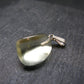 Gem Libyan Desert Glass Tektite Pendant Sterling Silver from Libya - 1.0" - 2.9 Grams