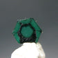 Beautiful Rare Gem Trapiche Emerald From Colombia - 0.65 Carats - 6x5mm