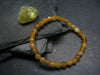 Rare Golden Apatite Genuine Bracelet From Mexico ~ 7 Inches ~ 6mm Facetted Beads