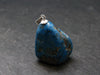 Shattuckite Silver Pendant from Namibia - 1.2" - 9.78 Grams