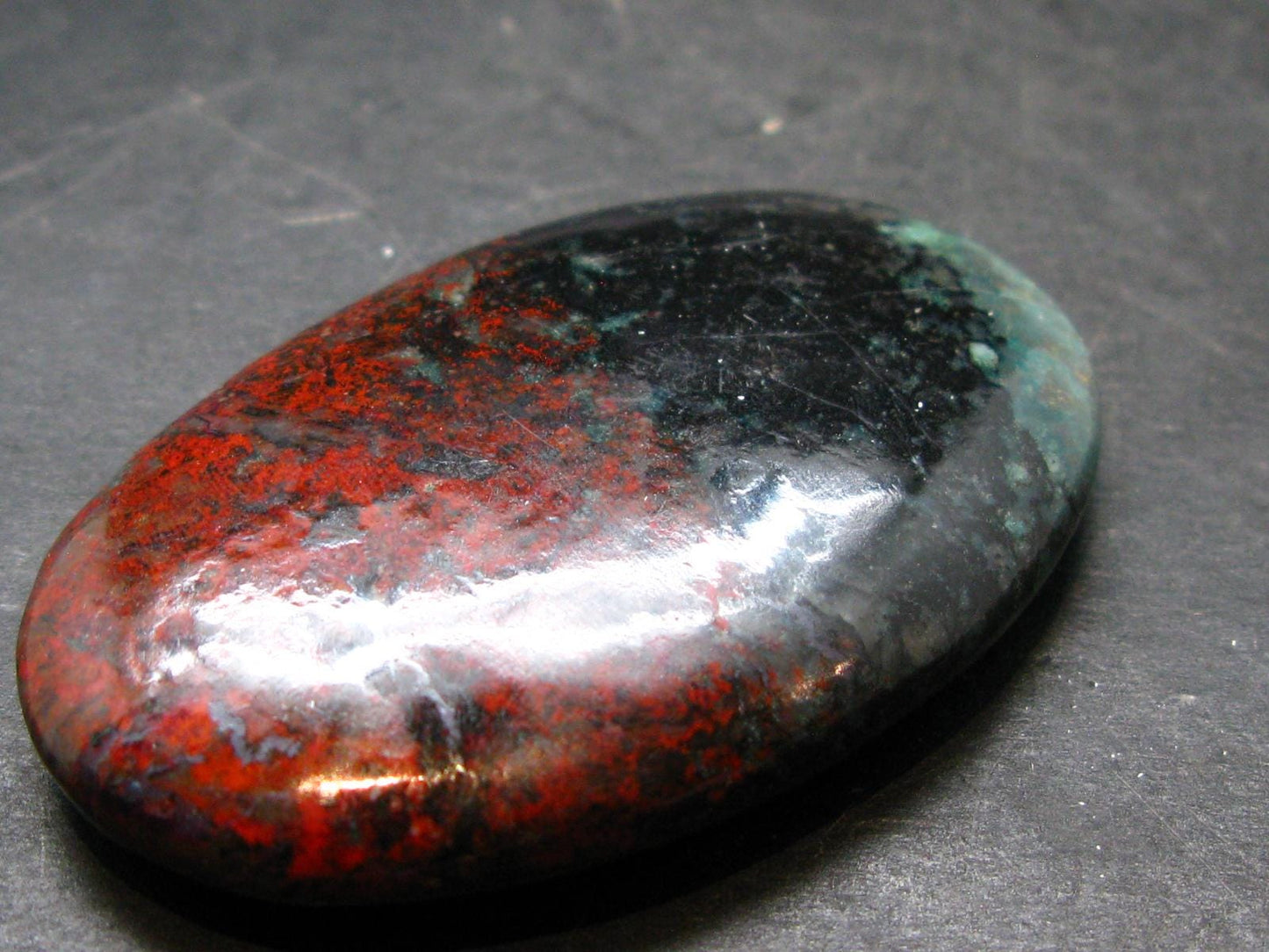 Crimson Cuprite Polished Stone from Mexico - 2.1" - 36.92 Grams