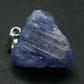 Tanzanite Pendant In Sterling Silver From Tanzania - 1.1" - 7.96 Grams