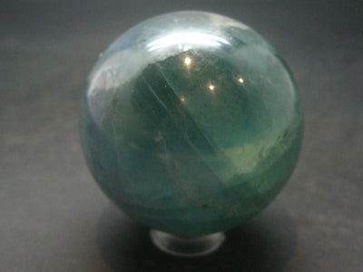 Gem Purple + Green Fluorite Sphere from China - 1.8"