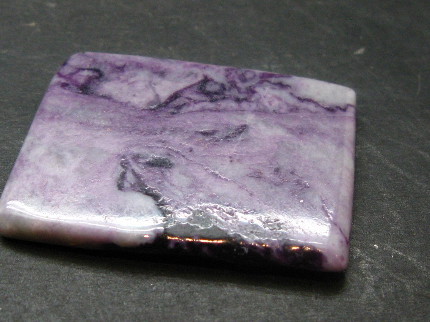 Very Rare Kammererite Chrome Clinochlore Tumbled Stone from Turkey - 1.6" - 15.2 Grams