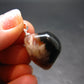 Agate Shiva Eye Silver Pendant from India - 1.1" - 7.70 Grams