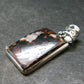 Zincite Franklinite Willemite Silver Pendant From USA - 1.4" - 6.42 Grams