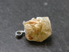 Cerussite Cerusite Crystal Silver Pendant From Morocco - 0.9" - 7.07 Grams